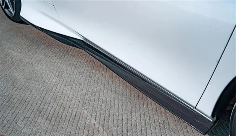 Upgrade Facelift N Body Kit Carbon Fiber Front Lip Rear Diffuser Spoiler Side Skirts Fenders Vents for  F8 Bodykit